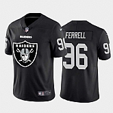 Nike Raiders 96 Clelin Ferrell Black Team Big Logo Vapor Untouchable Limited Jersey Dzhi,baseball caps,new era cap wholesale,wholesale hats